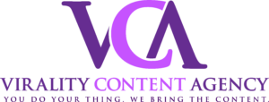 Virality Content agency logo